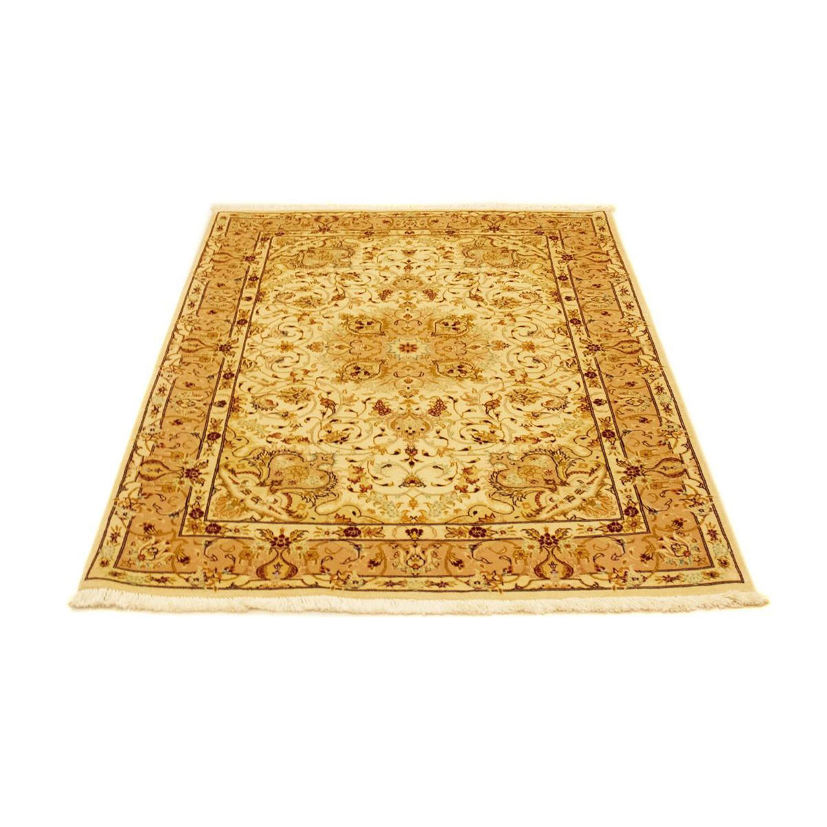 Persisk tæppe - Tabriz - Royal - 147 x 102 cm - beige