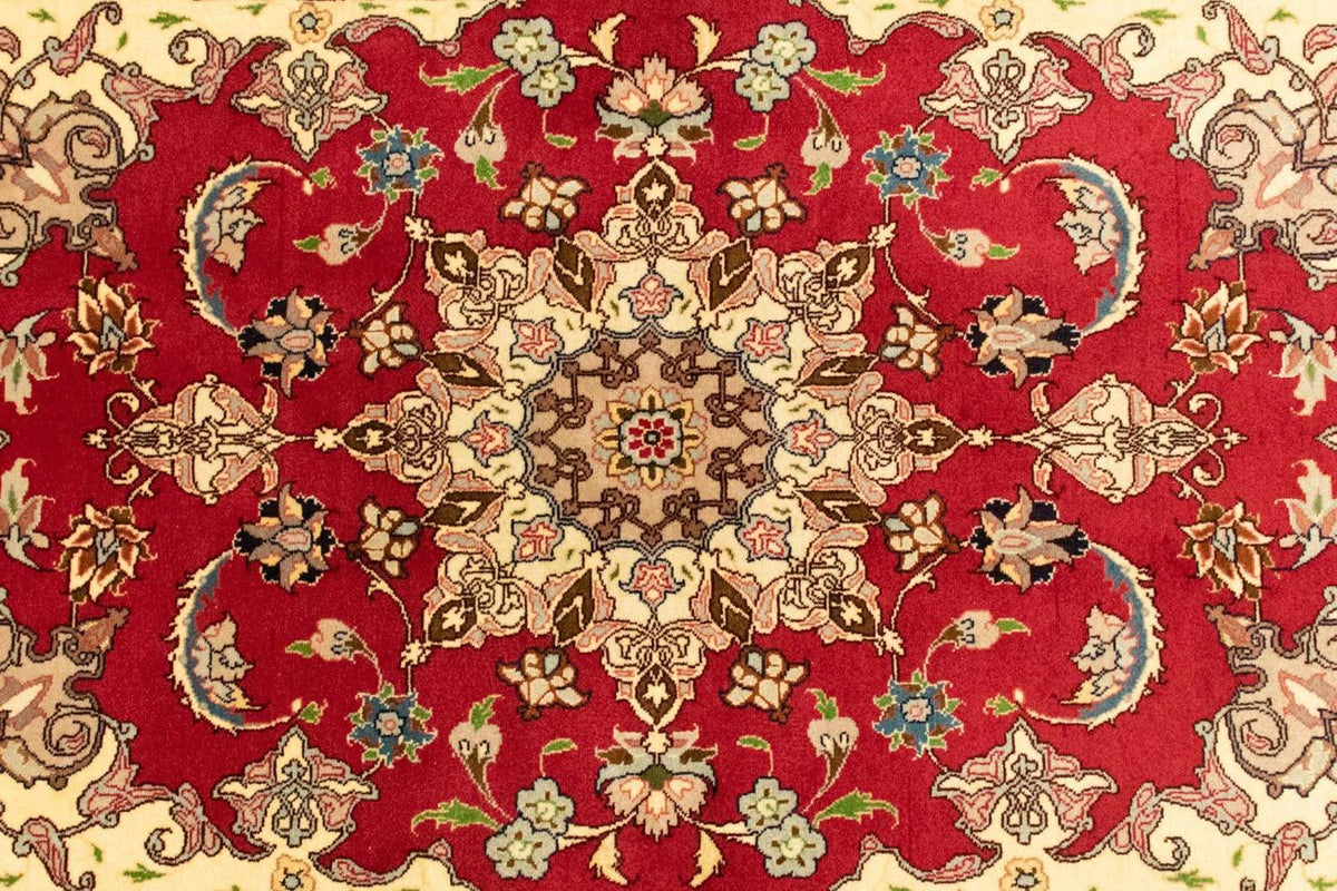 Persisk tæppe - Tabriz - Royal - 154 x 103 cm - rød