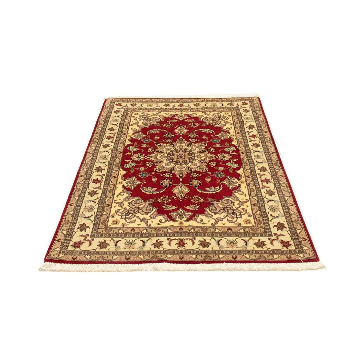 Persisk tæppe - Tabriz - Royal - 154 x 103 cm - rød
