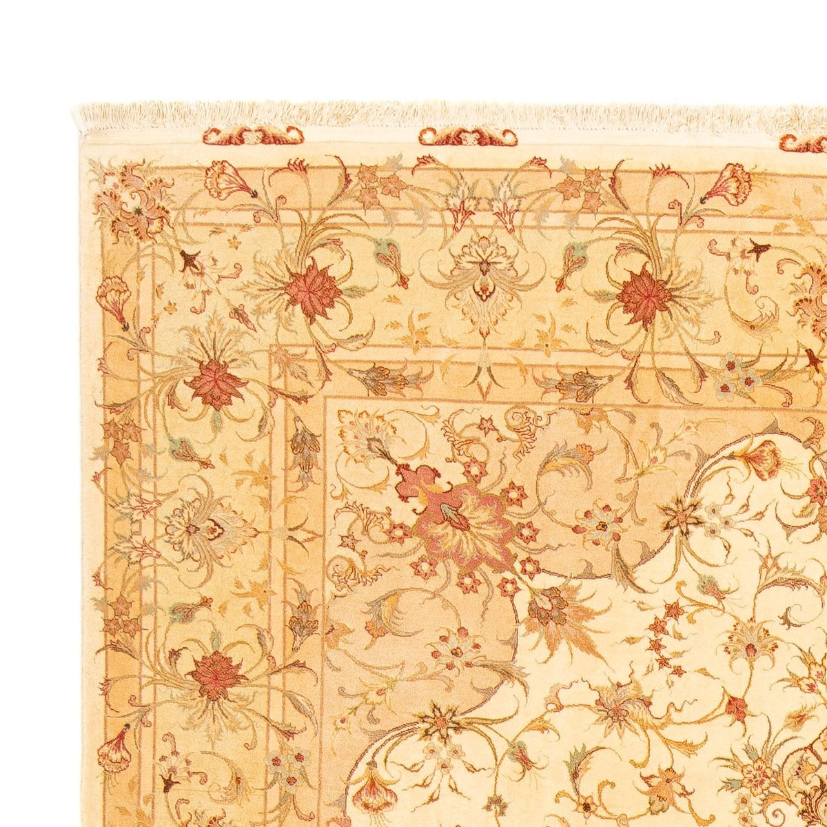 Persisk tæppe - Tabriz - Royal - 302 x 198 cm - beige