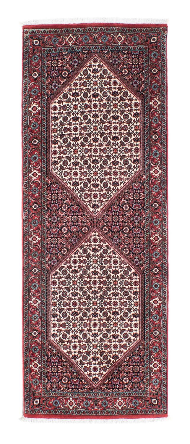 Løber Persisk tæppe - Bijar - 202 x 76 cm - beige