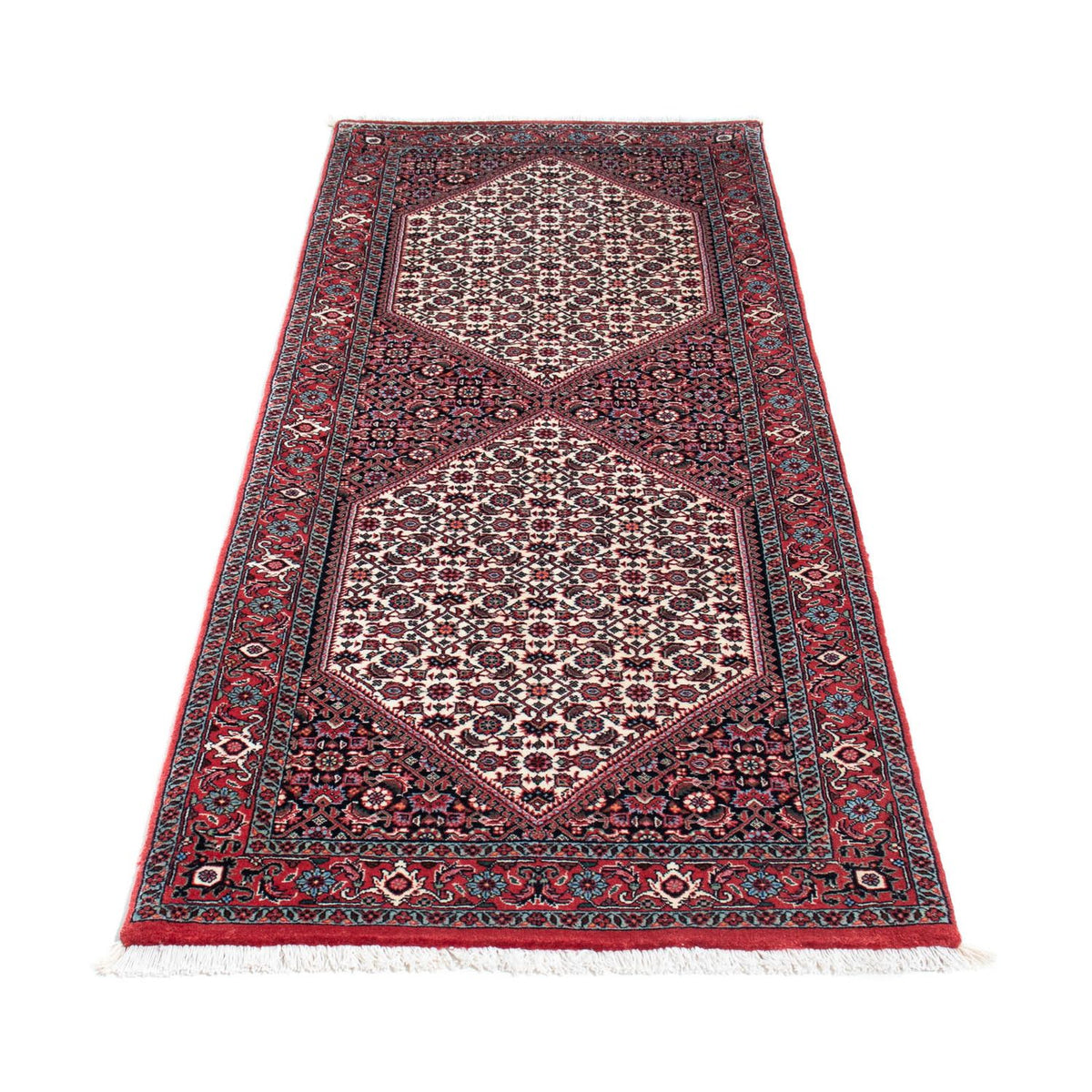 Løber Persisk tæppe - Bijar - 202 x 76 cm - beige