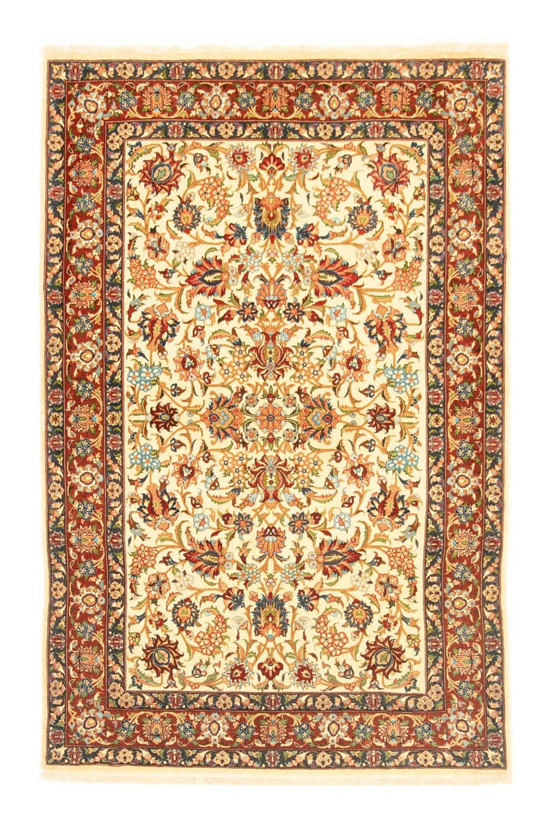Persisk tæppe - Ghom - 160 x 102 cm - beige
