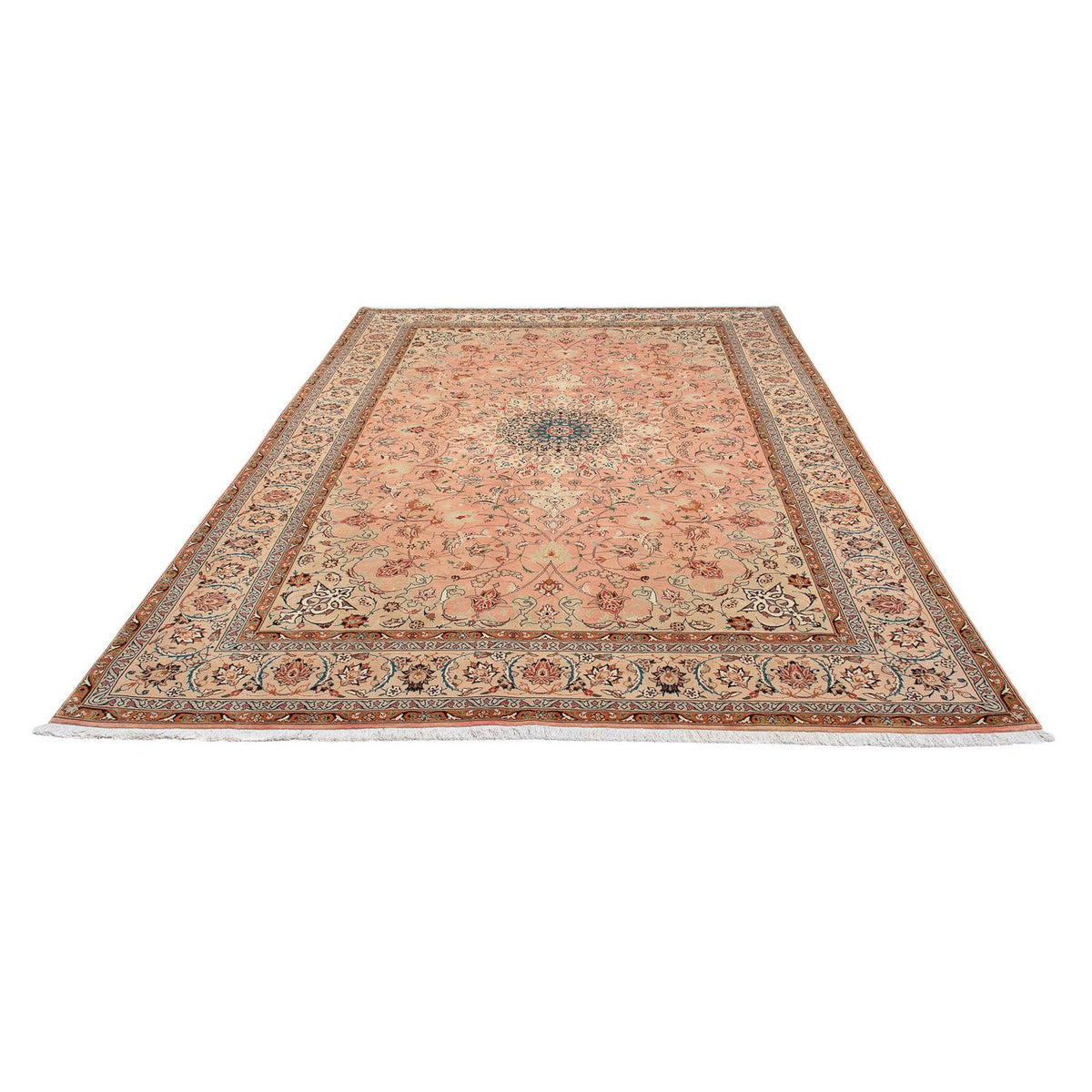Persisk tæppe - Tabriz - Royal - 300 x 203 cm - pink