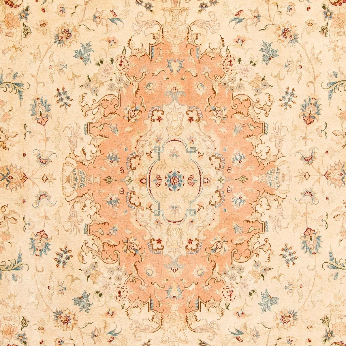 Persisk tæppe - Tabriz - Royal - 303 x 200 cm - beige