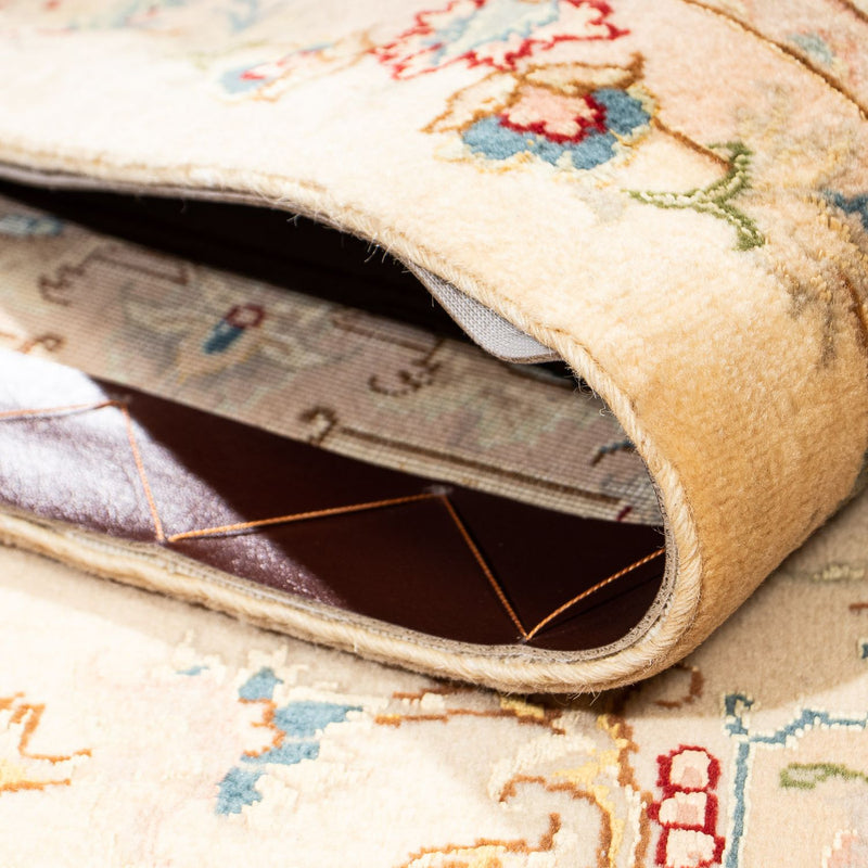 Persisk tæppe - Tabriz - Royal - 200 x 149 cm - lys brun