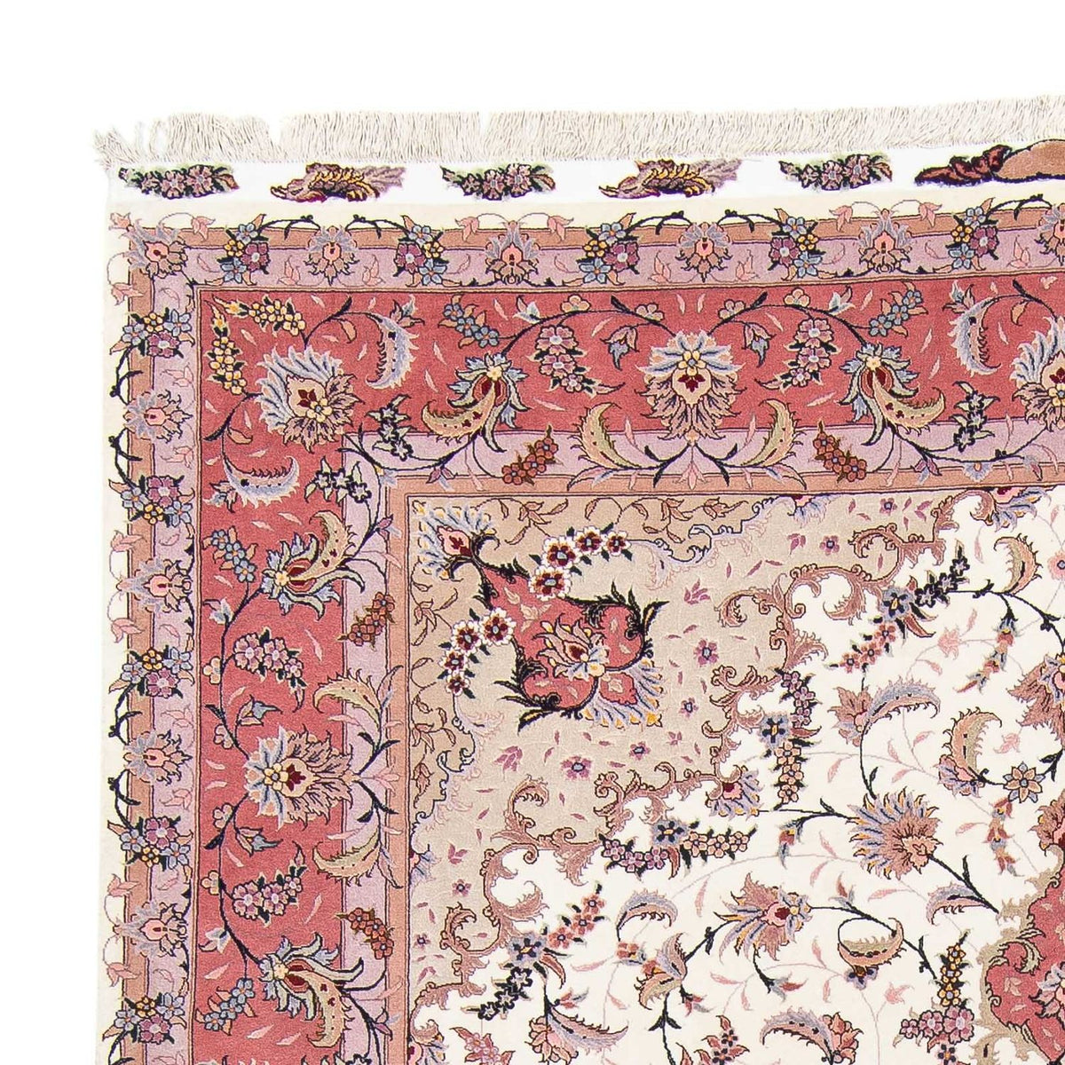 Persisk tæppe - Tabriz - Royal - 320 x 200 cm - beige
