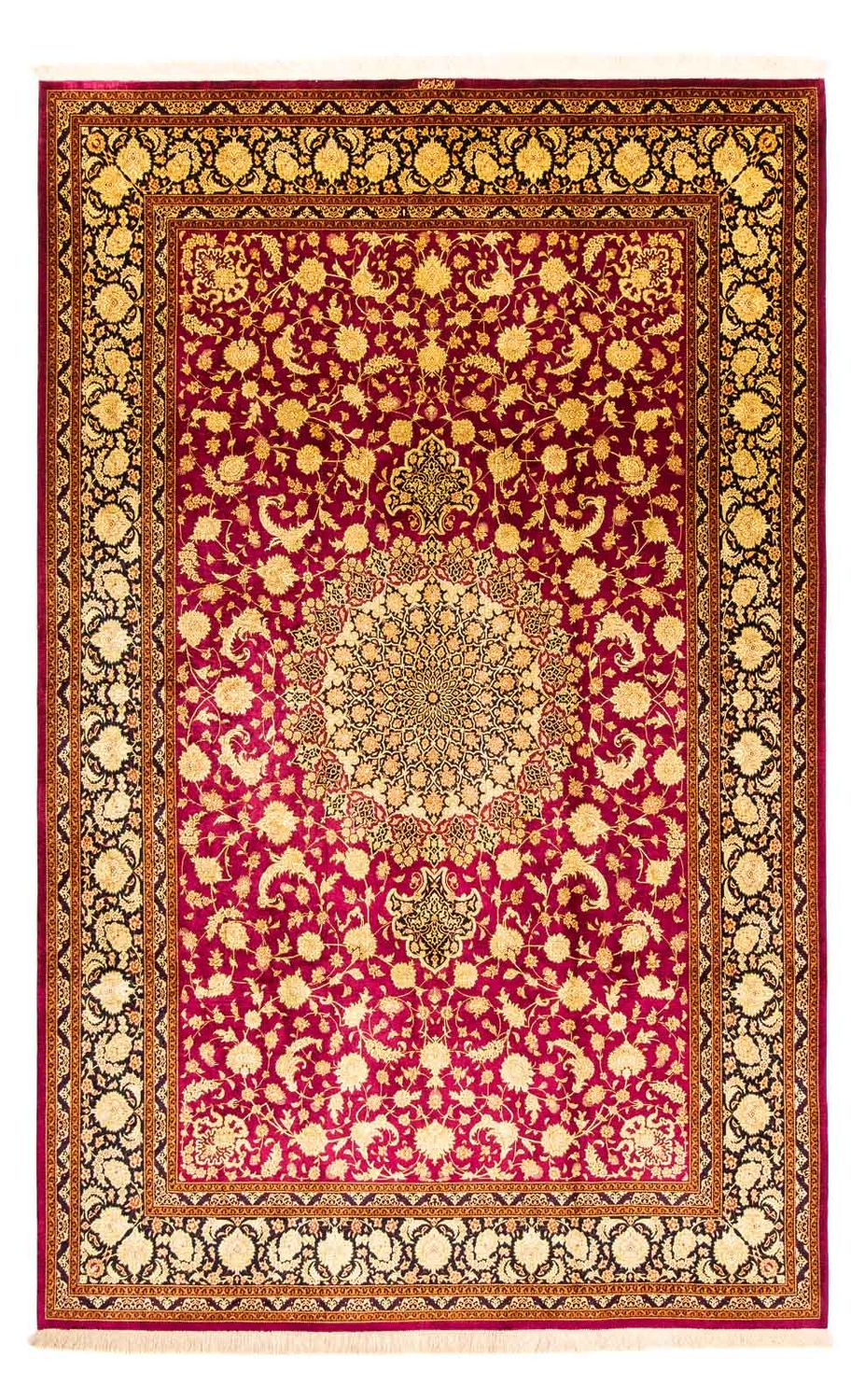 Persisk tæppe - Ghom - 300 x 200 cm - rød
