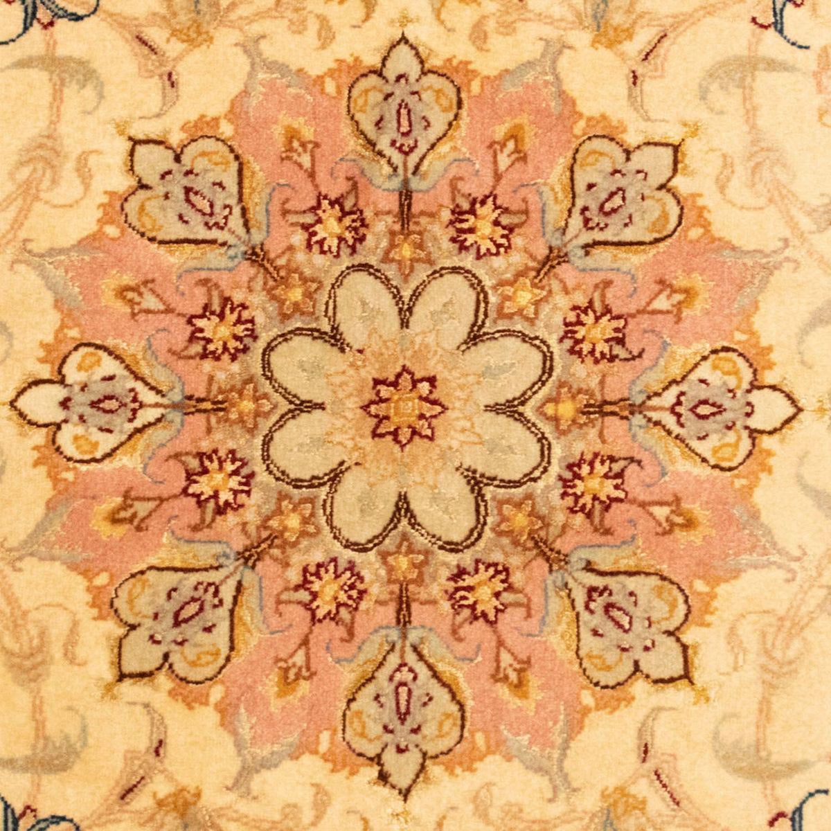 Persisk tæppe - Tabriz - Royal - 154 x 100 cm - beige