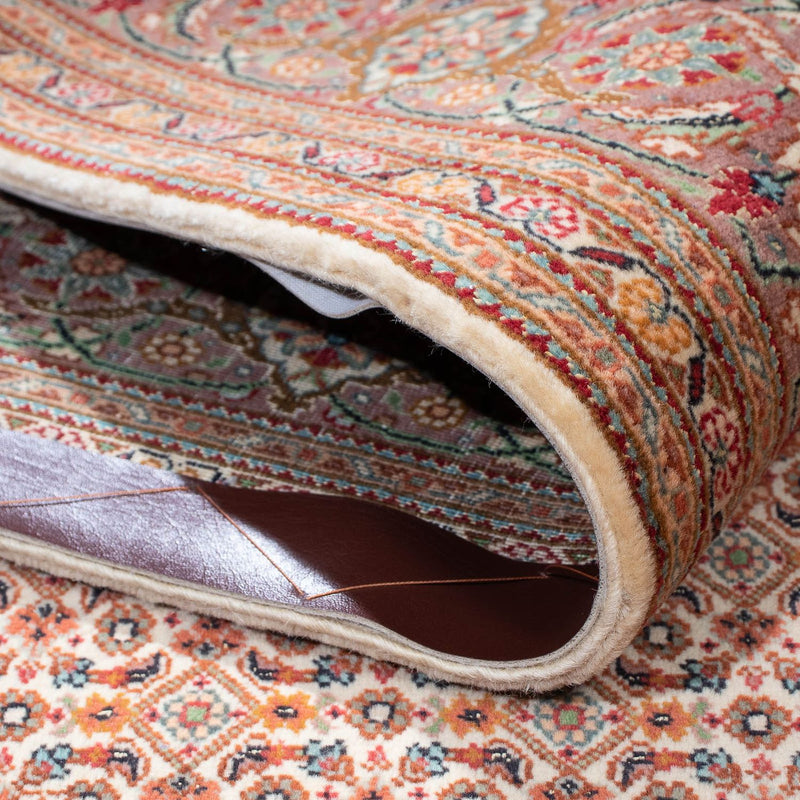 Persisk tæppe - Tabriz - 198 x 149 cm - lys brun