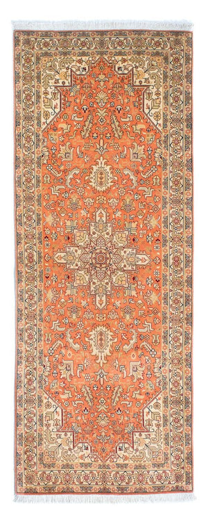 Løber Persisk tæppe - Tabriz - Royal - 216 x 80 cm - rust