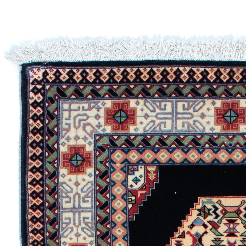 Løber Persisk tæppe - Tabriz - Royal - 188 x 74 cm - mørkeblå