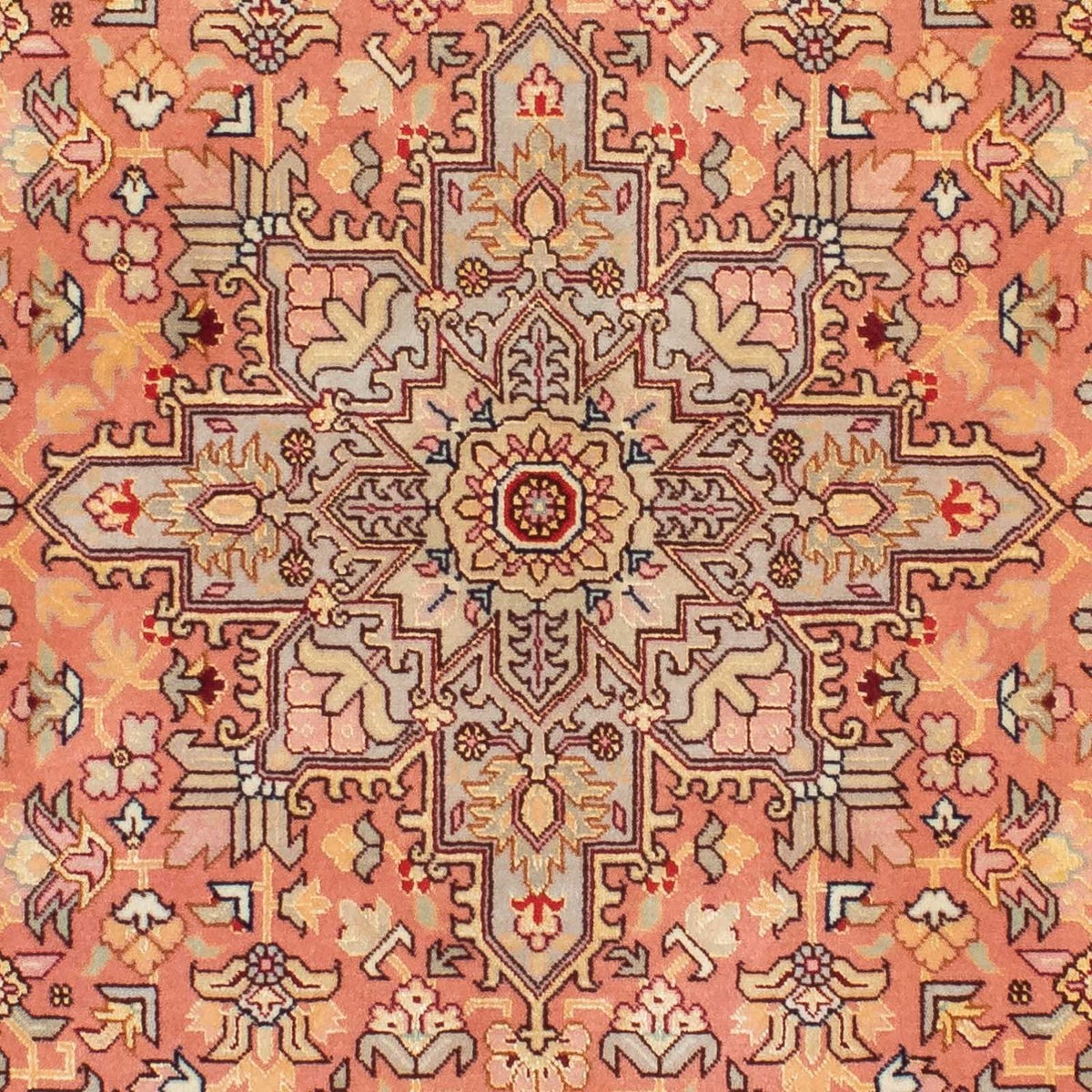 Løber Persisk tæppe - Tabriz - Royal - 206 x 82 cm - flerfarvet