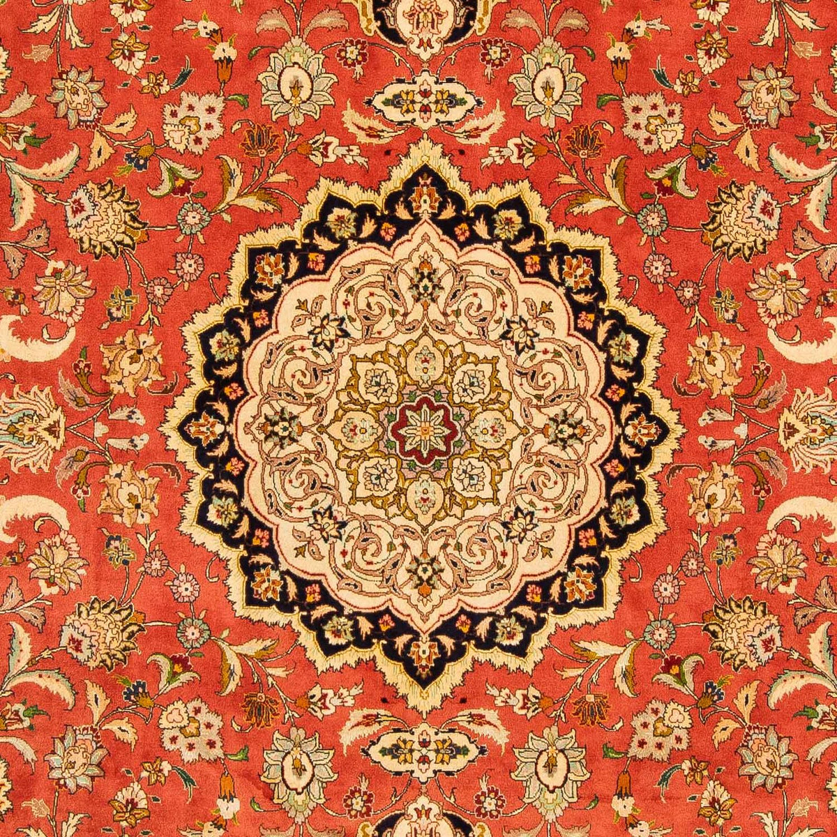 Persisk tæppe - Tabriz - Royal - 295 x 203 cm - rust