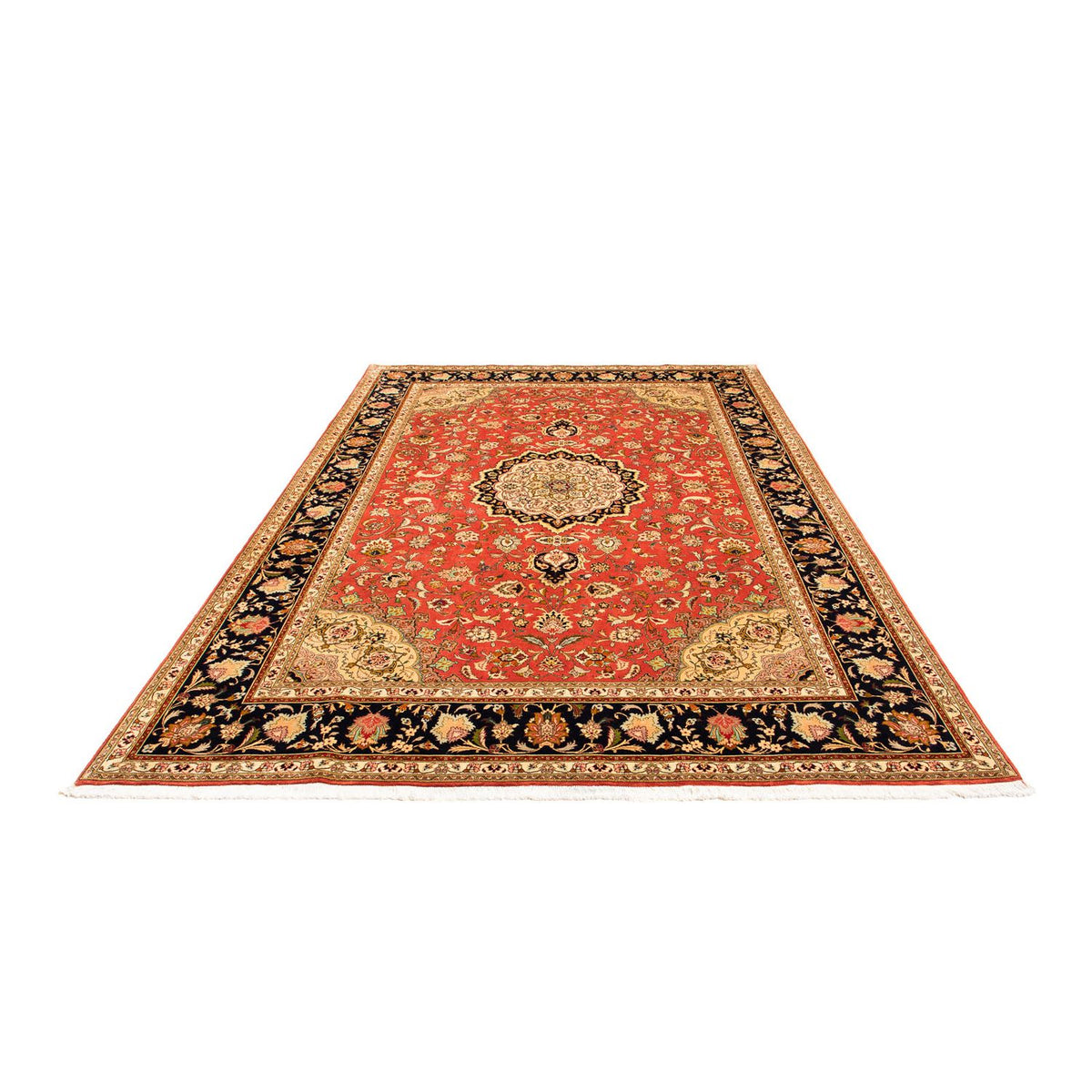 Persisk tæppe - Tabriz - Royal - 295 x 203 cm - rust