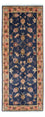 Løber Persisk tæppe - Tabriz - Royal - 198 x 76 cm - mørkeblå