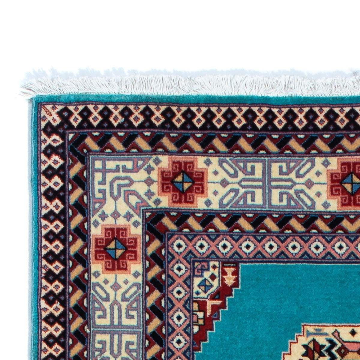 Løber Persisk tæppe - Tabriz - Royal - 190 x 74 cm - blå