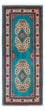 Løber Persisk tæppe - Tabriz - Royal - 190 x 75 cm - blå