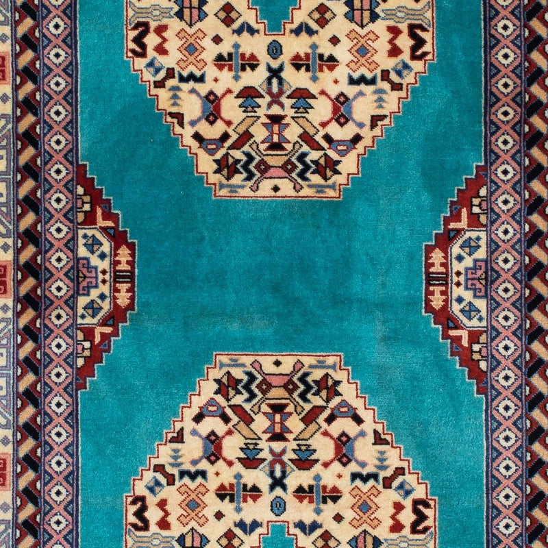 Løber Persisk tæppe - Tabriz - Royal - 190 x 75 cm - blå
