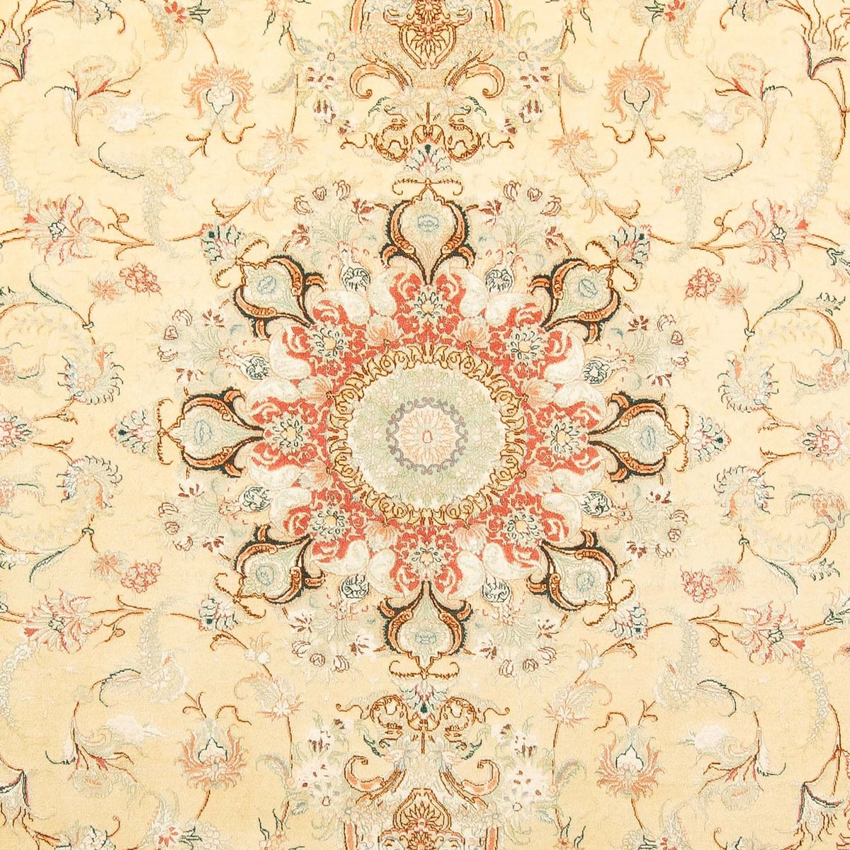 Persisk tæppe - Tabriz - Royal - 307 x 198 cm - beige