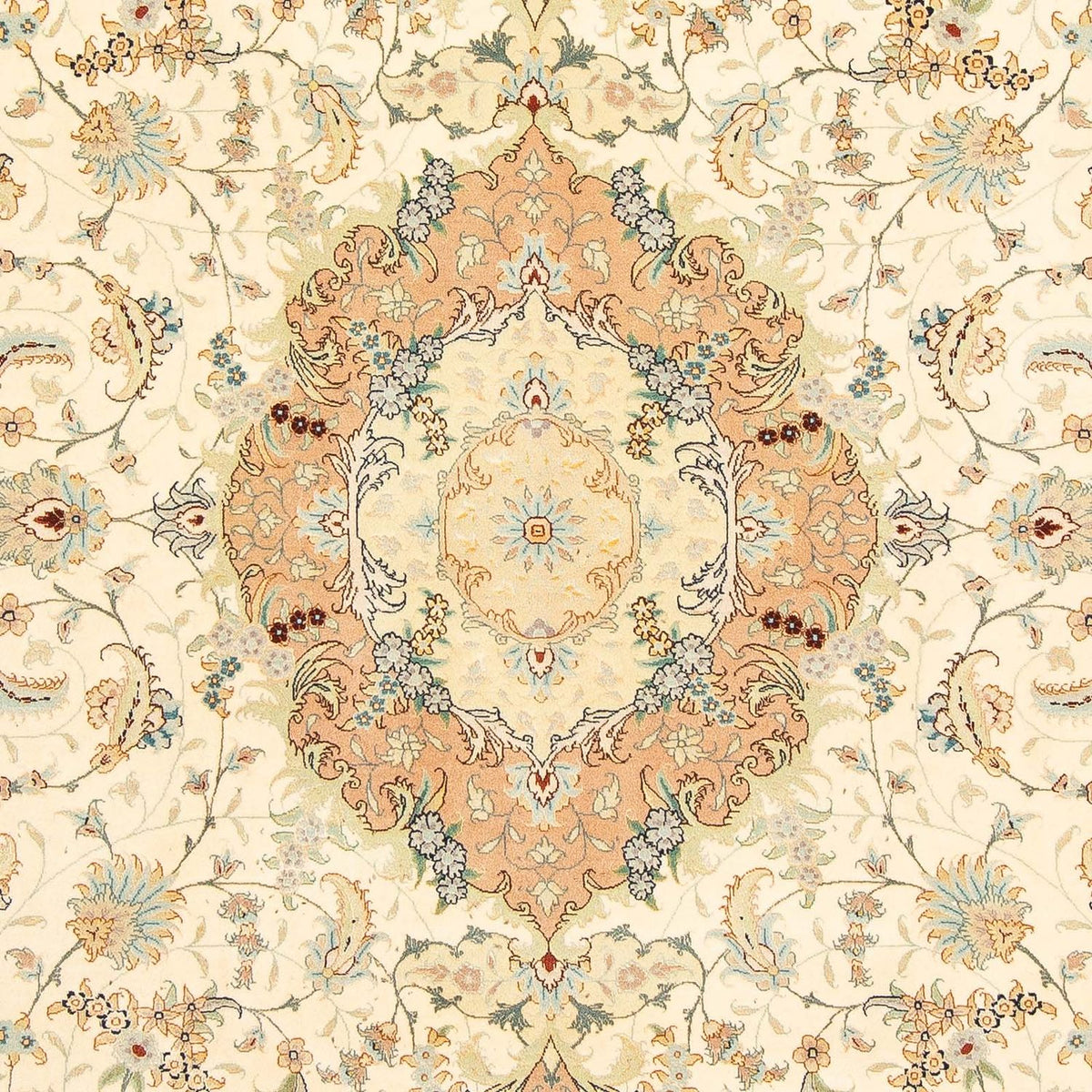 Persisk tæppe - Tabriz - Royal - 297 x 204 cm - beige