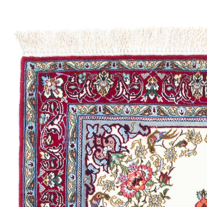 Persisk tæppe - Isfahan - Premium - 120 x 71 cm - beige