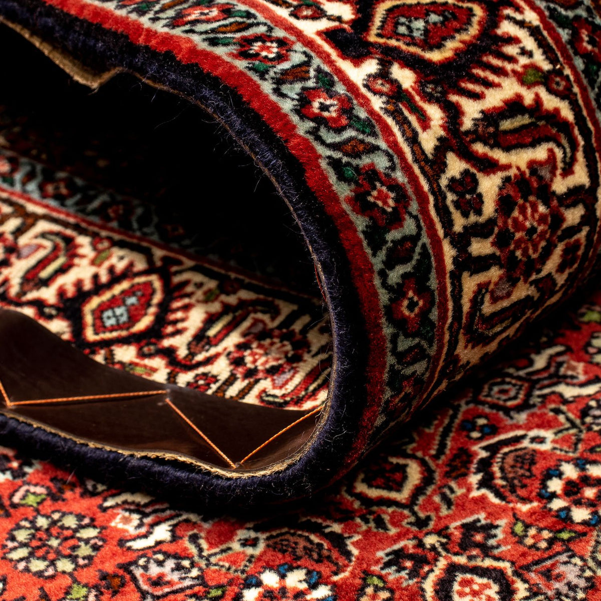 Løber Persisk tæppe - Bijar - 294 x 84 cm - flerfarvet