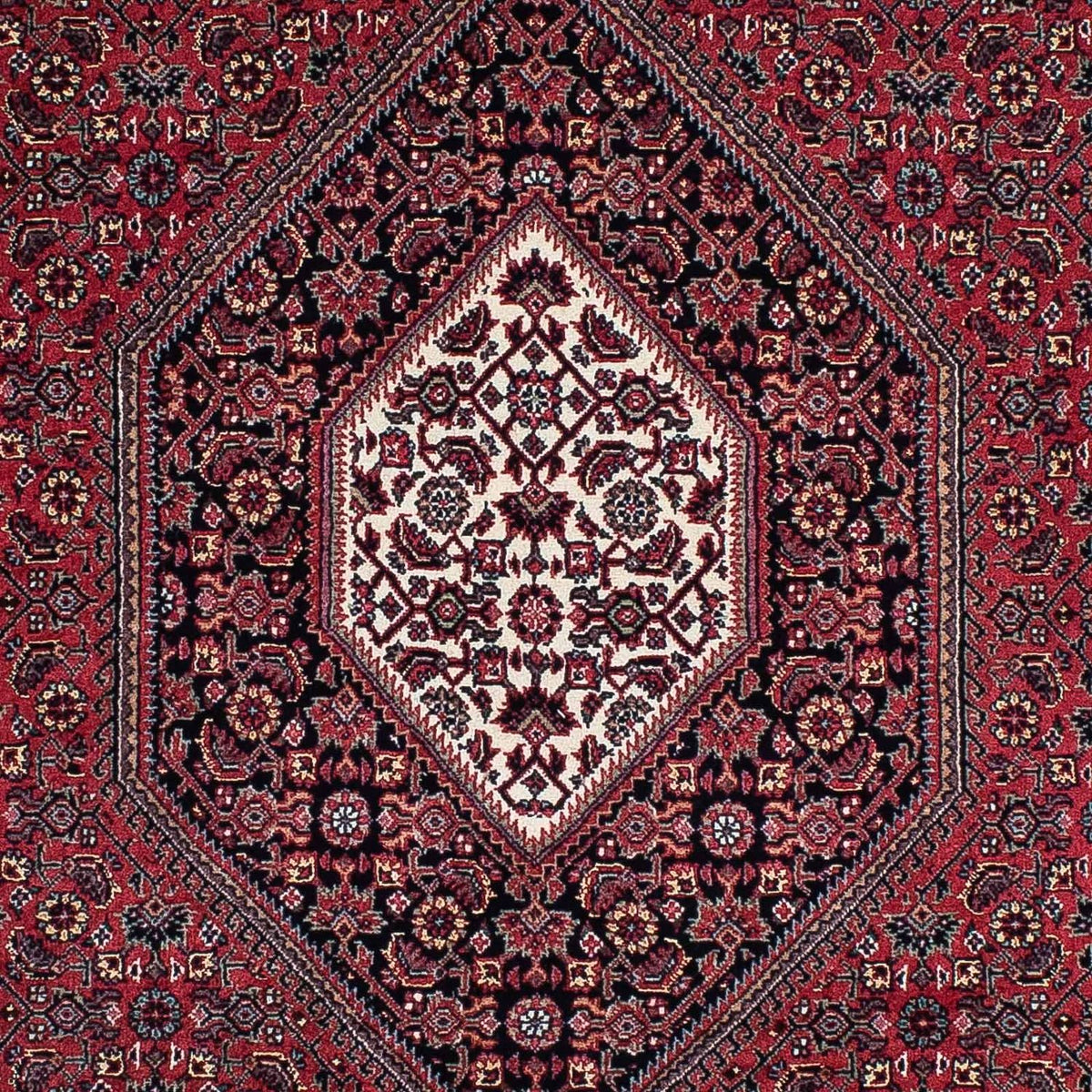 Persisk tæppe - Bijar - 204 x 132 cm - rød