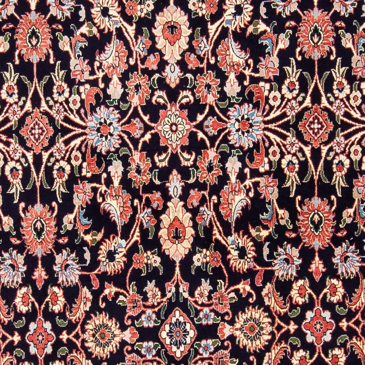 Persisk tæppe - Bijar - 248 x 150 cm - mørkeblå