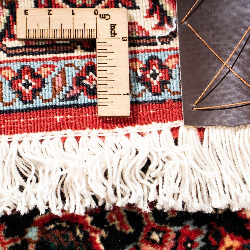 Løber Persisk tæppe - Bijar - 198 x 74 cm - mørkerød