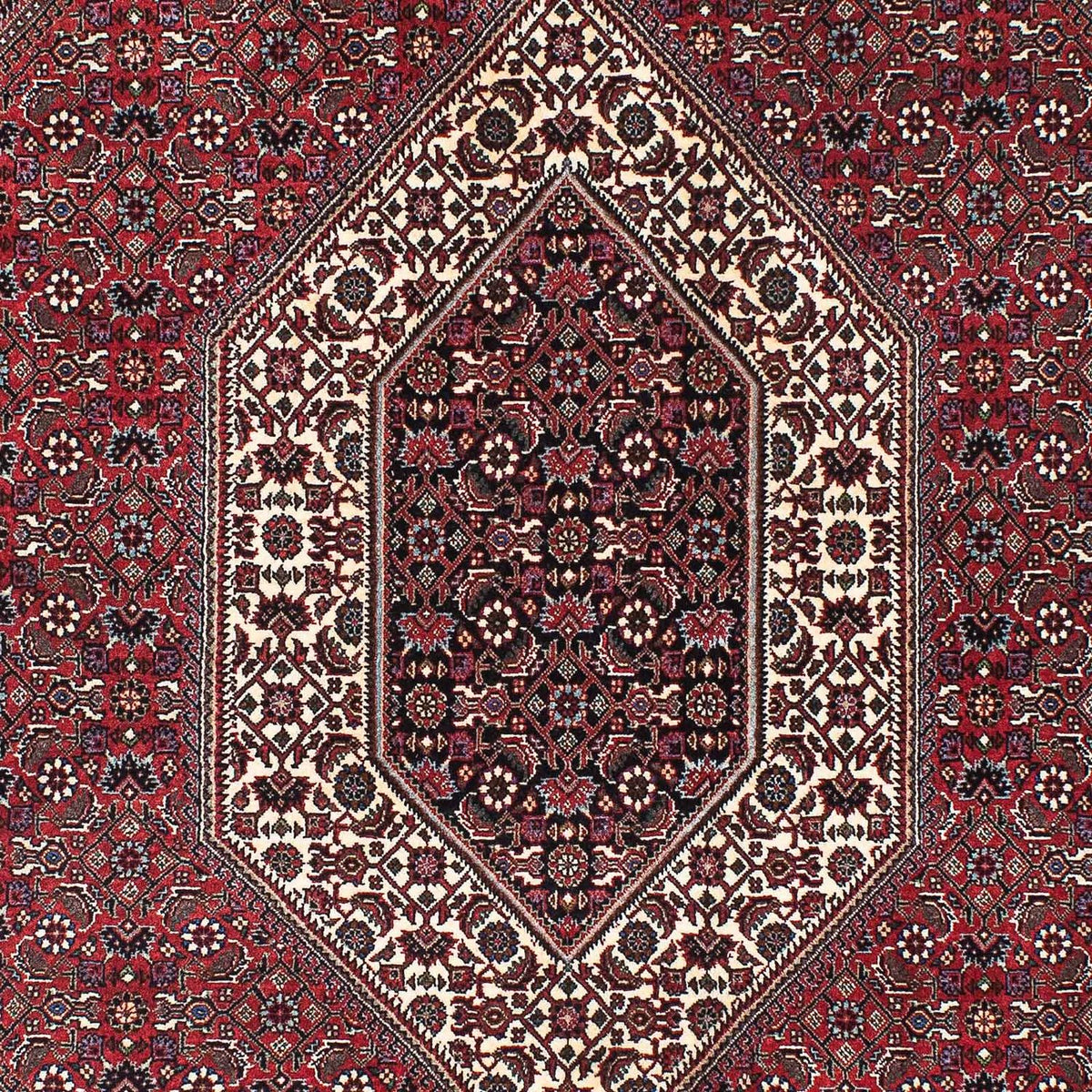 Persisk tæppe - Bijar - 211 x 136 cm - rød
