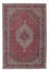 Persisk tæppe - Bijar - 200 x 133 cm - lysrød