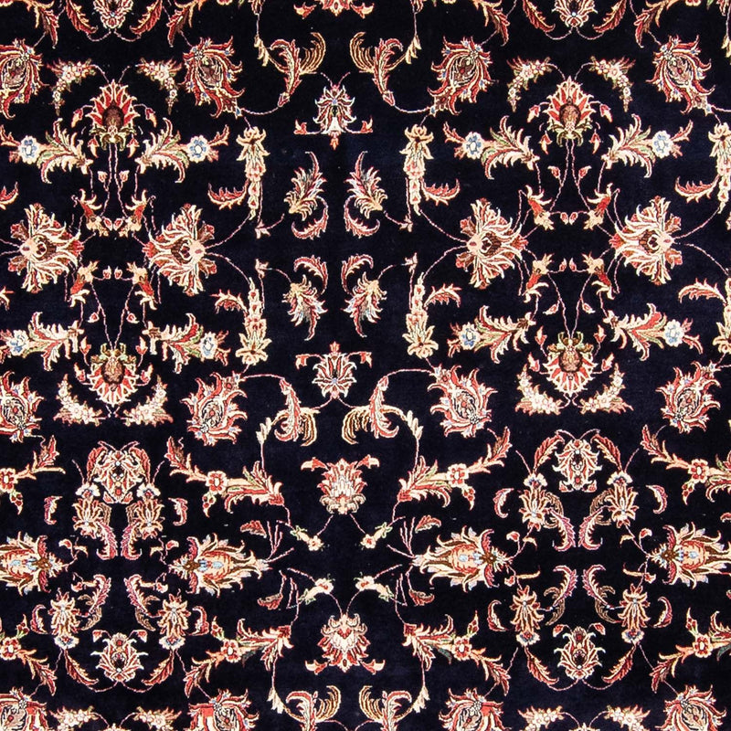 Persisk tæppe - Bijar - 352 x 256 cm - mørkeblå