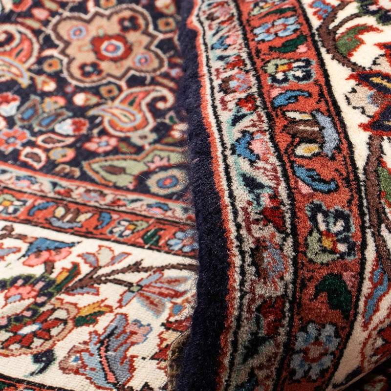 Persisk tæppe - Bijar - 248 x 168 cm - lys brun