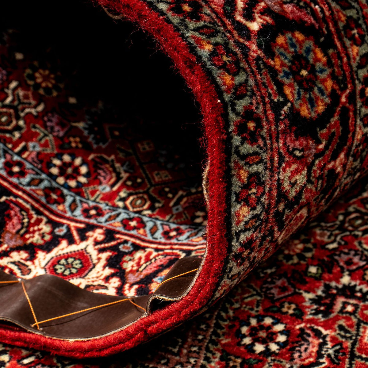 Løber Persisk tæppe - Bijar - 284 x 80 cm - flerfarvet