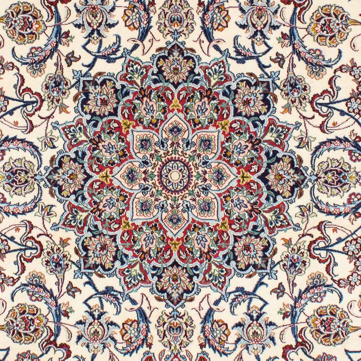 Persisk tæppe - Isfahan - Premium - 238 x 161 cm - beige