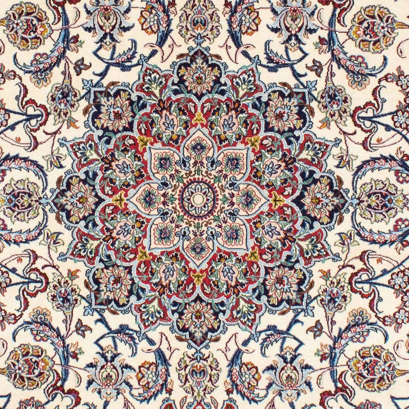 Persisk tæppe - Isfahan - Premium - 238 x 161 cm - beige