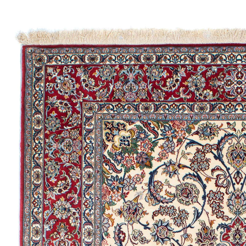 Persisk tæppe - Isfahan - Premium - 238 x 161 cm - beige