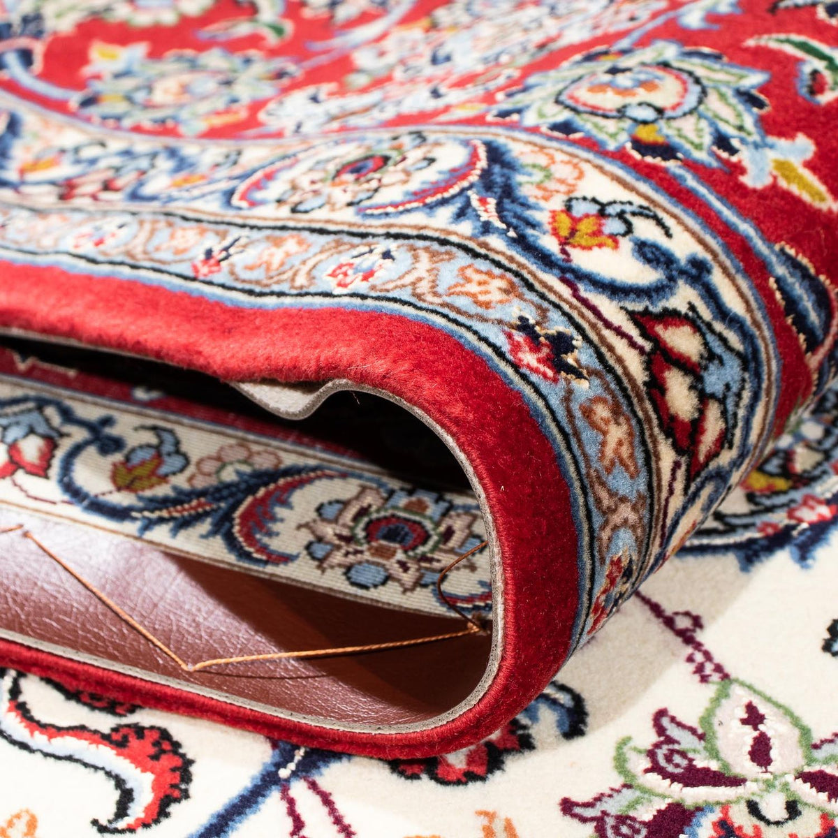 Persisk tæppe - Isfahan - Premium - 238 x 161 cm - beige
