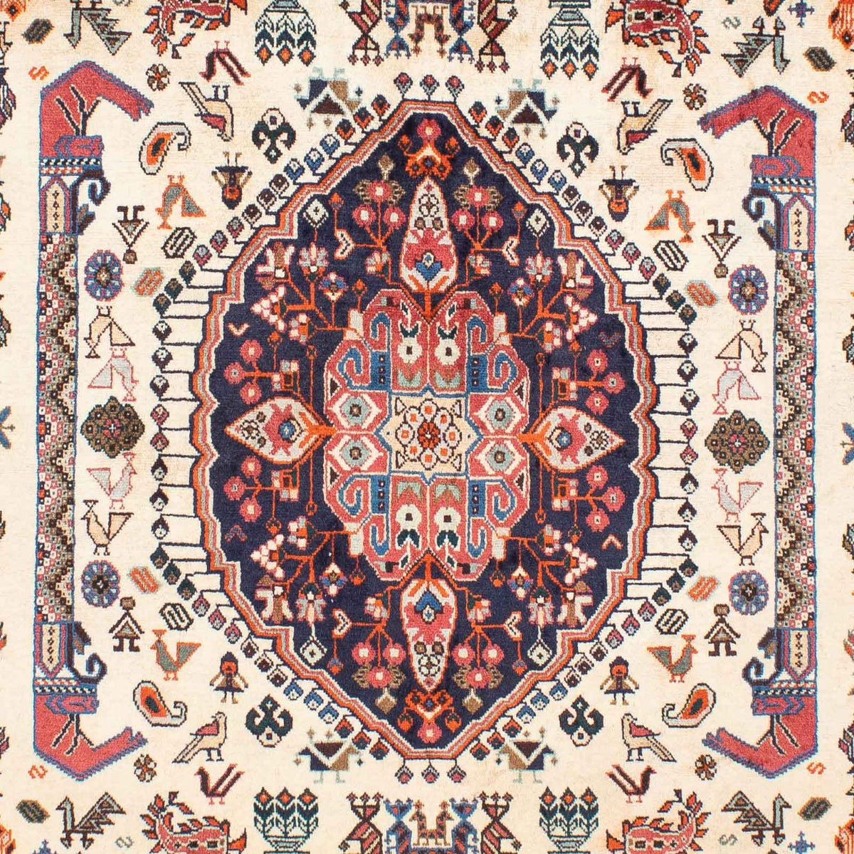 Gabbeh-tæppe - Kashkuli Persisk - 263 x 158 cm - beige