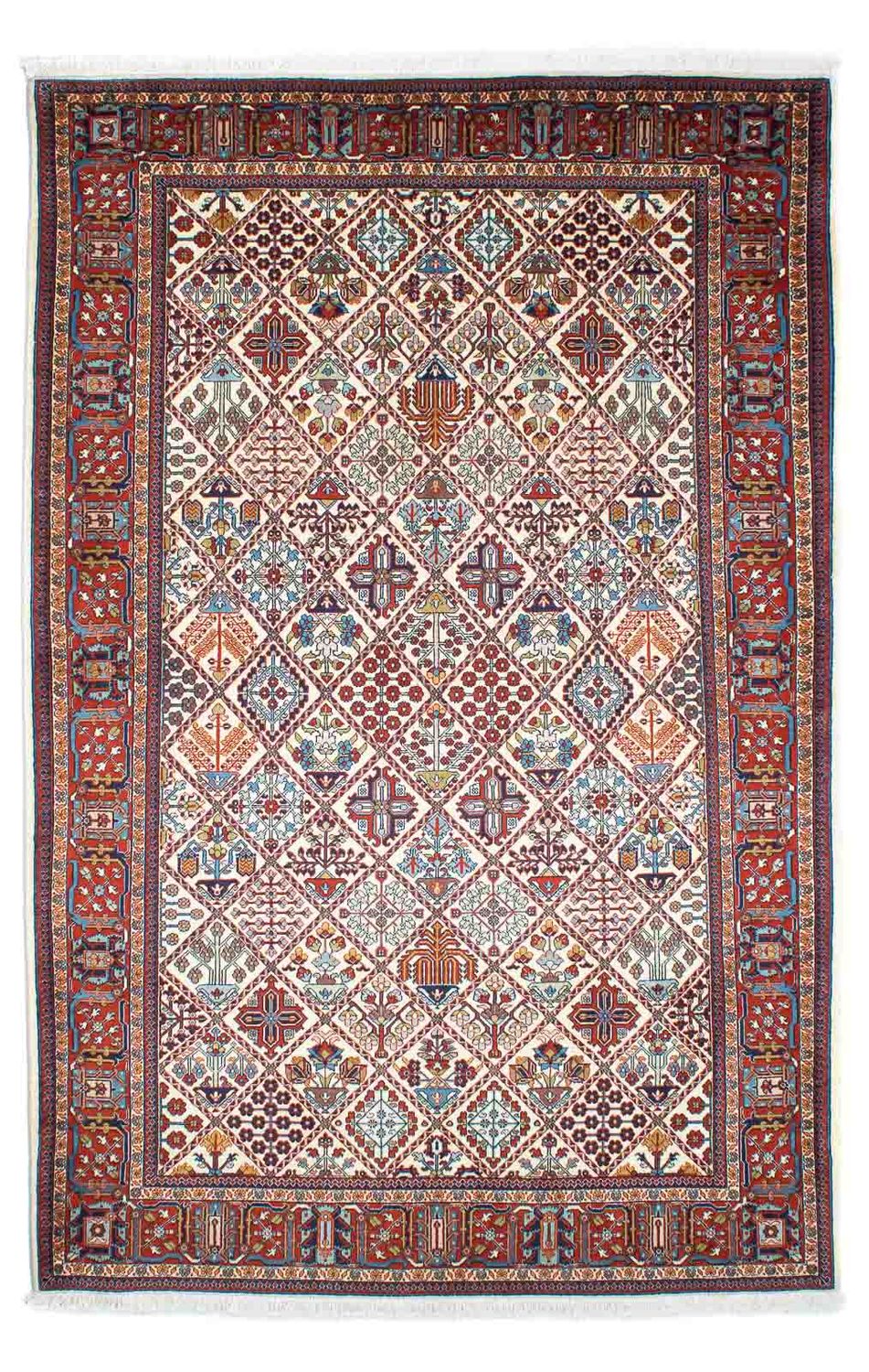 Gabbeh-tæppe - Kashkuli Persisk - 250 x 167 cm - beige