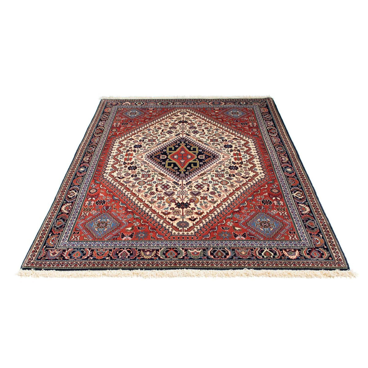 Gabbeh-tæppe - Kashkuli Persisk - 210 x 139 cm - beige