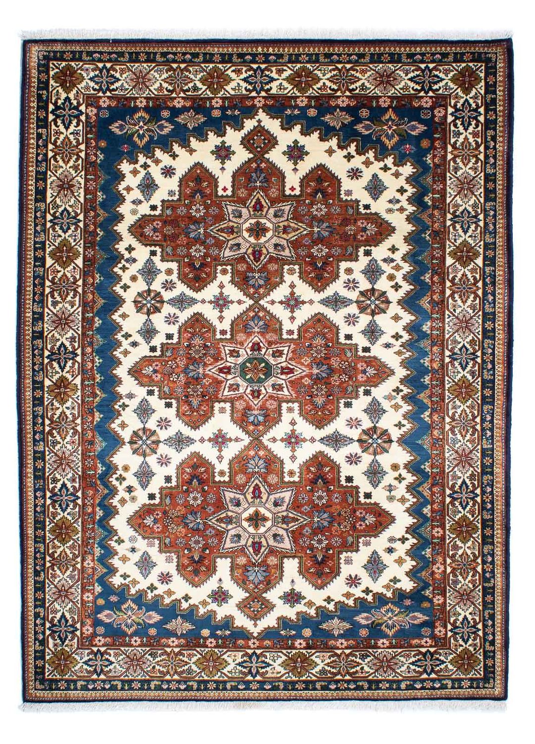 Gabbeh-tæppe - Kashkuli Persisk - 235 x 175 cm - beige