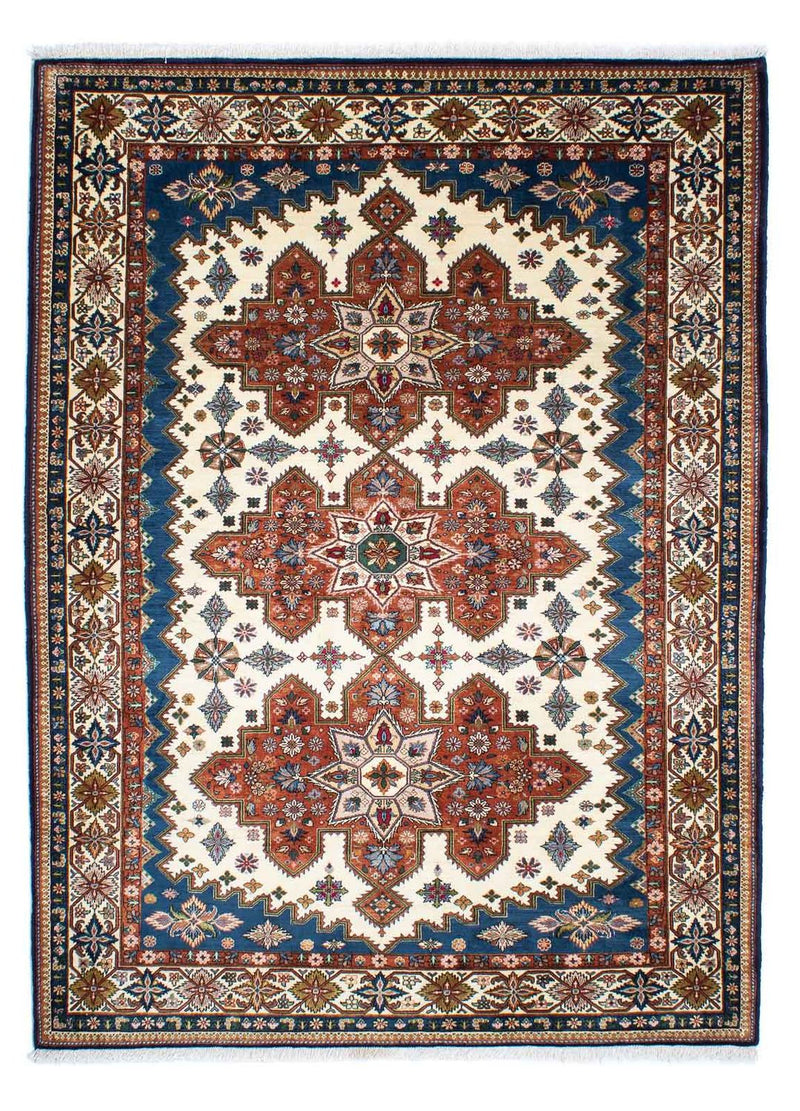 Gabbeh-tæppe - Kashkuli Persisk - 235 x 175 cm - beige