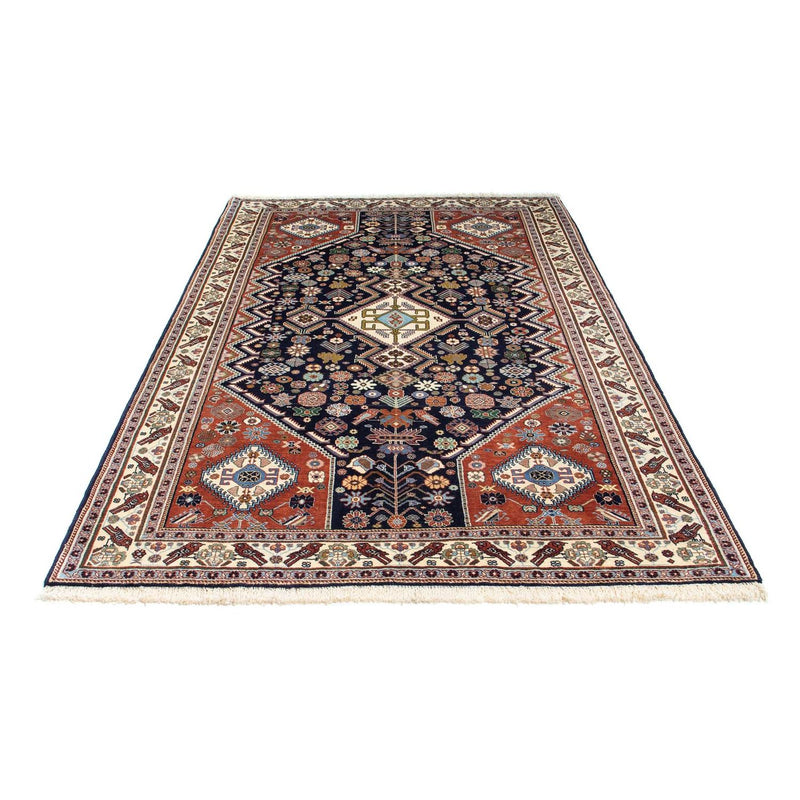 Gabbeh-tæppe - Kashkuli Persisk - 250 x 152 cm - mørkeblå