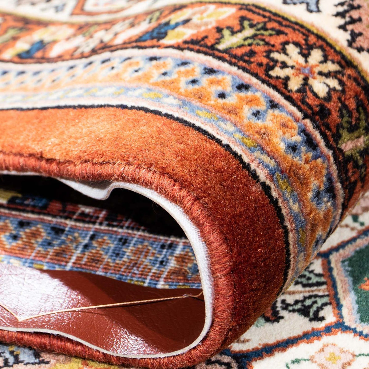 Gabbeh-tæppe - Kashkuli Persisk - 242 x 173 cm - mørkerød