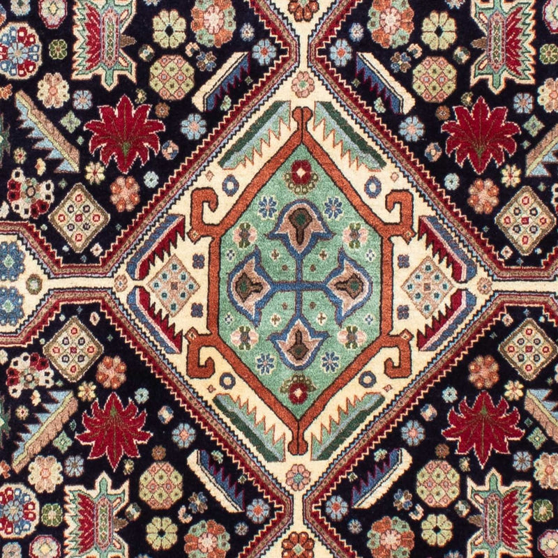 Gabbeh-tæppe - Kashkuli Persisk - 213 x 141 cm - mørkeblå