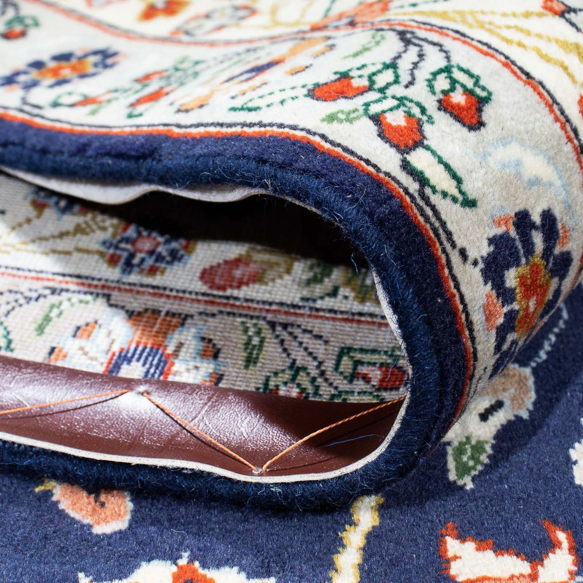 Gabbeh-tæppe - Kashkuli Persisk - 248 x 177 cm - mørkeblå