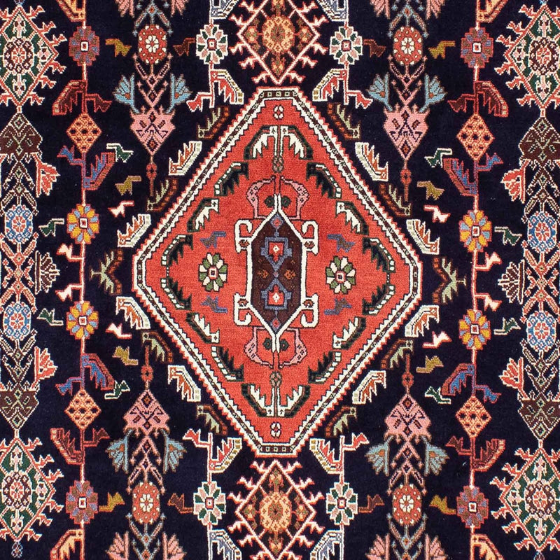 Gabbeh-tæppe - Kashkuli Persisk - 245 x 172 cm - mørkeblå