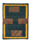 Gabbeh Tæppe - Loribaft Persisk - 143 x 102 cm - grøn